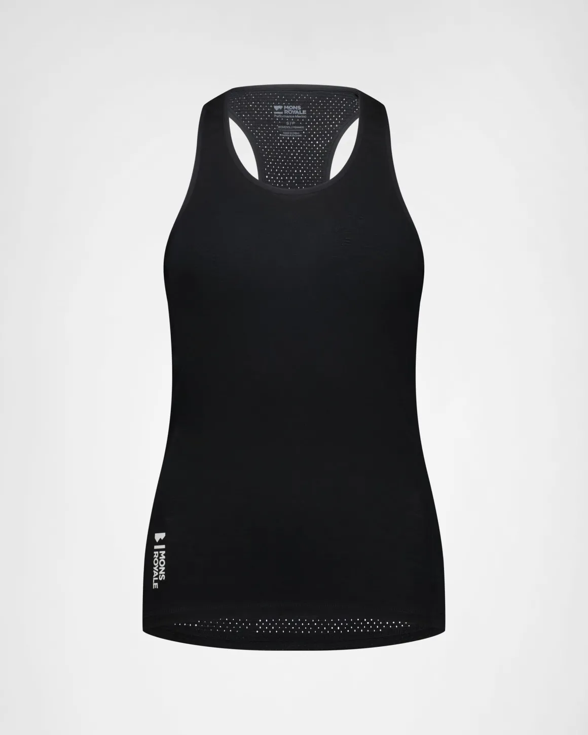 Bella Merino Tank - Black