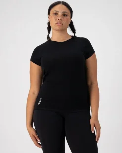 Bella Merino T-Shirt - Black