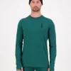 Cascade Merino Base Layer Long Sleeve - Evergreen