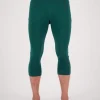 Cascade Merino Base Layer 3/4 Legging - Evergreen