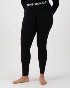 Cascade Merino Base Layer Legging - Black