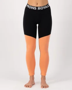 Cascade Merino Base Layer Legging - Punch
