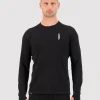 Cascade Merino Base Layer Long Sleeve - Black