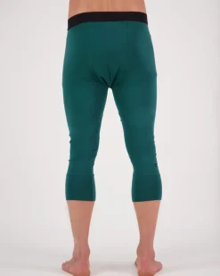 Cascade Merino Base Layer 3/4 Legging - Evergreen