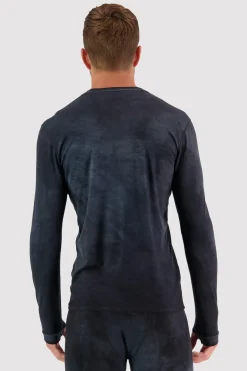 Cascade Merino Base Layer Long Sleeve - Storm Wash