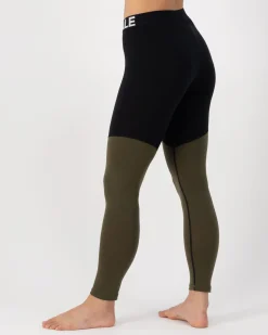 Cascade Merino Base Layer Legging - Dark Olive