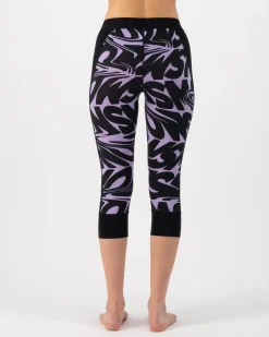 Cascade Merino Base Layer 3/4 Legging - Signal Lost Lupin