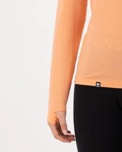 Cascade Merino Base Layer Long Sleeve - Punch