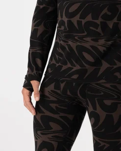 Cascade Merino Base Layer Long Sleeve - Signal Lost Cedar
