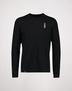Cascade Merino Base Layer Long Sleeve - Black