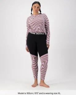 Cascade Merino Base Layer Legging - Blazing Trails