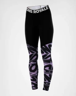 Cascade Merino Base Layer Legging - Signal Lost Lupin