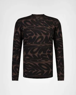 Cascade Merino Base Layer Long Sleeve - Signal Lost Cedar
