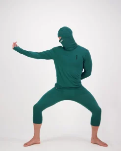 Cascade Merino Base Layer Long Sleeve - Evergreen
