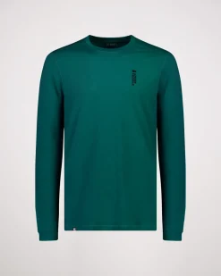 Cascade Merino Base Layer Long Sleeve - Evergreen
