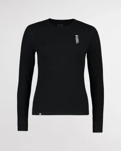 Cascade Merino Base Layer Long Sleeve - Black
