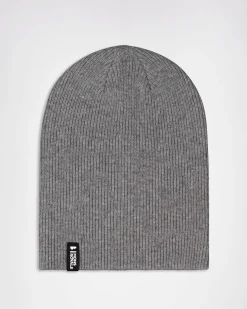 Chunky Logger Merino Beanie - Charcoal Marl