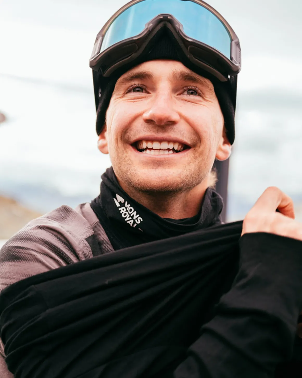 Daily Dose Merino Neckwarmer - Black