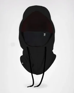 Decade Merino Fleece Hood - Black