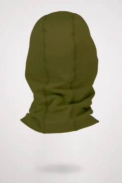 Decade Merino Fleece Hood - Dark Olive