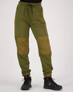 Decade Merino Fleece Pants - Forest Floor