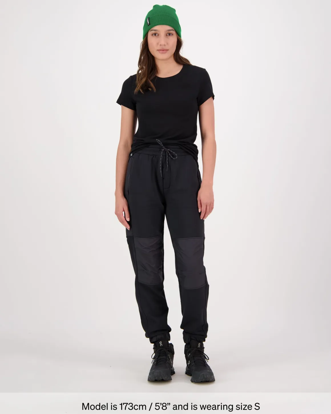 Decade Merino Fleece Pants - Black