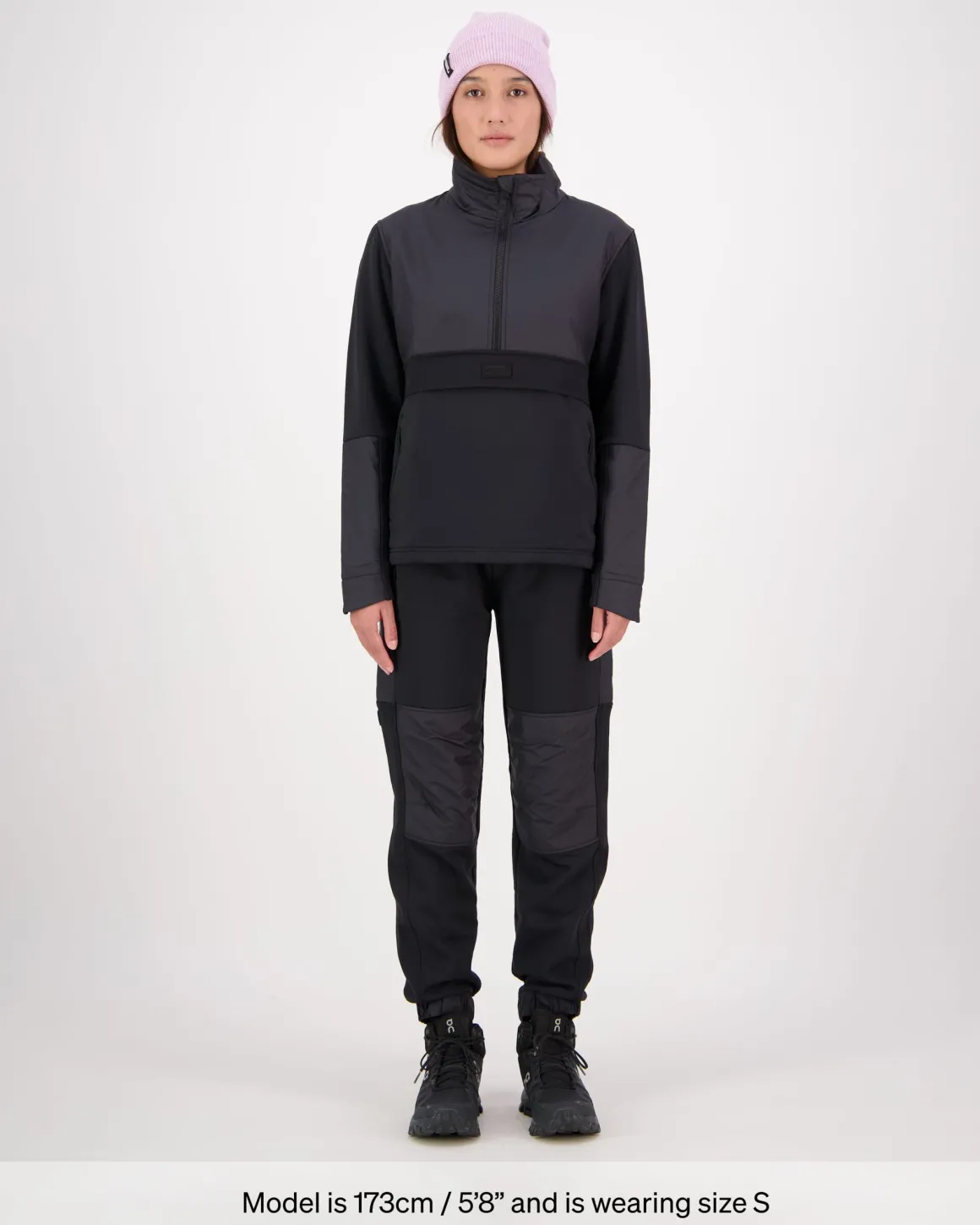 Decade Merino Fleece Pants - Black