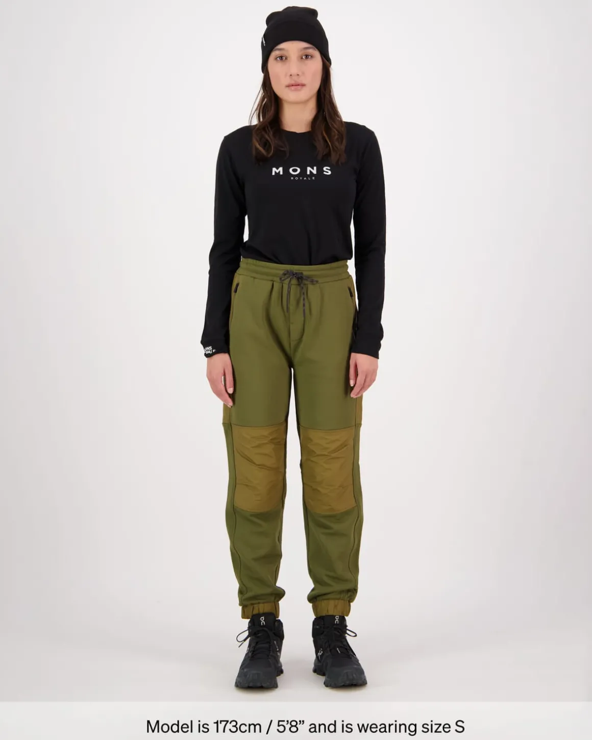 Decade Merino Fleece Pants - Forest Floor