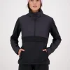 Decade Merino Fleece Pullover - Black
