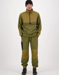 Decade Merino Fleece Pullover - Forest Floor