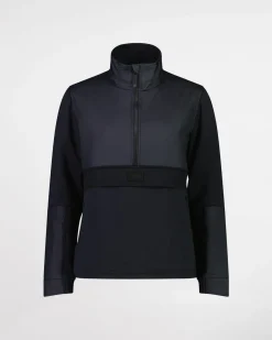 Decade Merino Fleece Pullover - Black