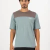 Diversion Merino Bike Jersey Short Sleeve - Desert Sage / Iron
