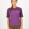 Diversion Merino Bike Jersey Short Sleeve - Ultraviolet / Boysenberry
