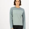 Diversion Merino Bike Jersey Long Sleeve - Dew / Desert Sage