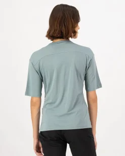Diversion Merino Bike Jersey Short Sleeve - Dew / Desert Sage