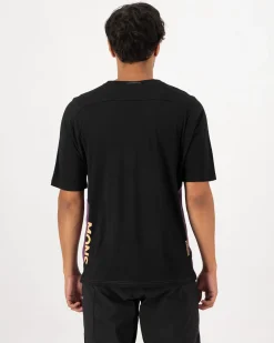 Diversion Merino Bike Jersey Short Sleeve - Boysenberry / Black