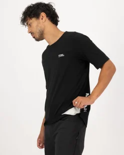 Diversion Merino Bike Jersey Short Sleeve - Black