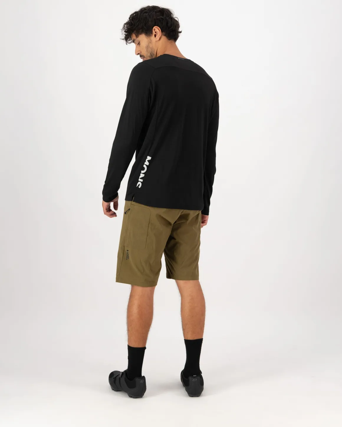 Diversion Merino Bike Jersey Long Sleeve - Black