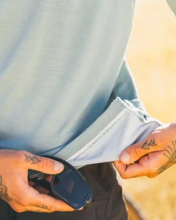 Diversion Merino Bike Jersey Short Sleeve - Desert Sage / Iron