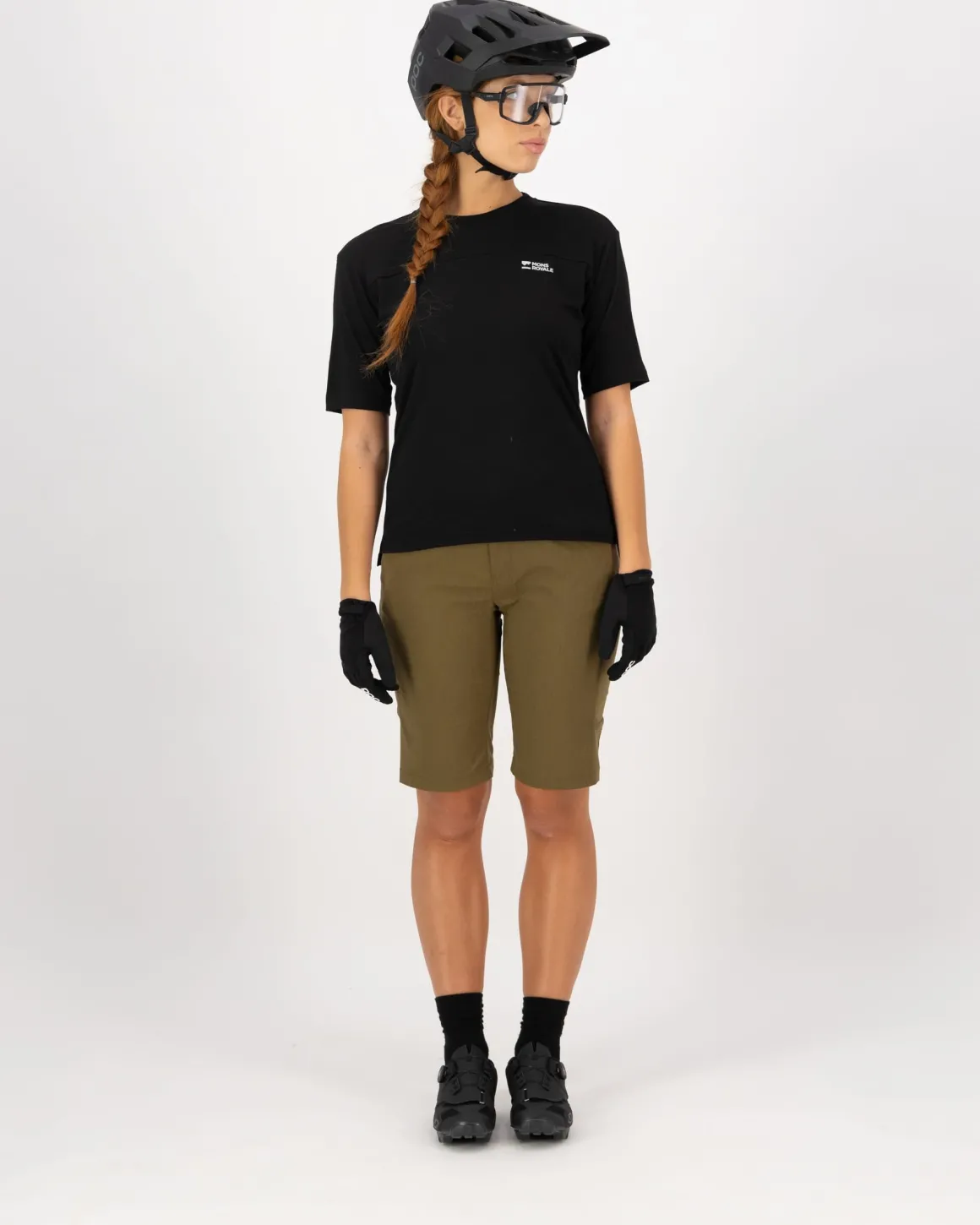 Diversion Merino Bike Jersey Short Sleeve - Black