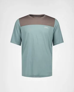 Diversion Merino Bike Jersey Short Sleeve - Desert Sage / Iron