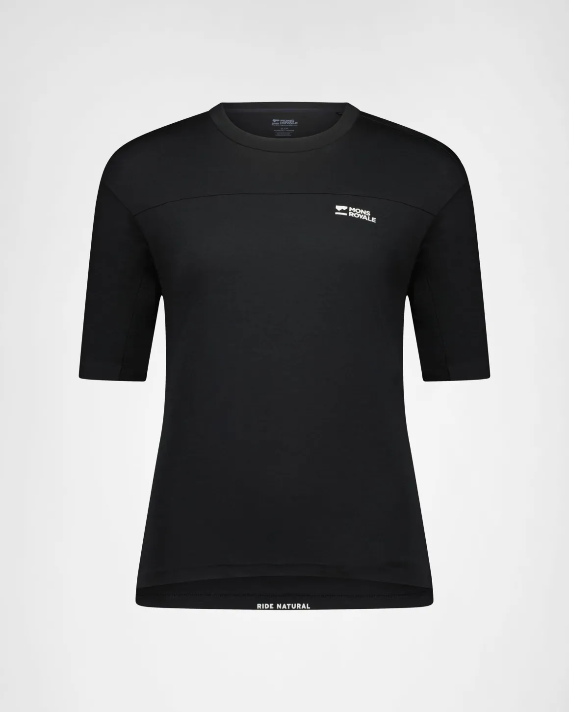 Diversion Merino Bike Jersey Short Sleeve - Black