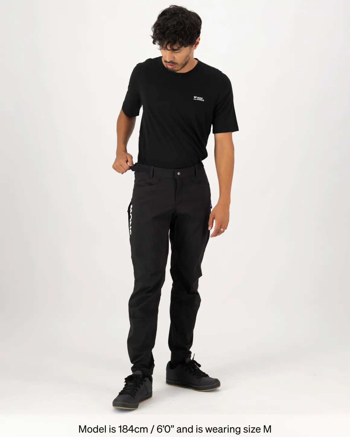Diversion Merino Trail Pants - Black