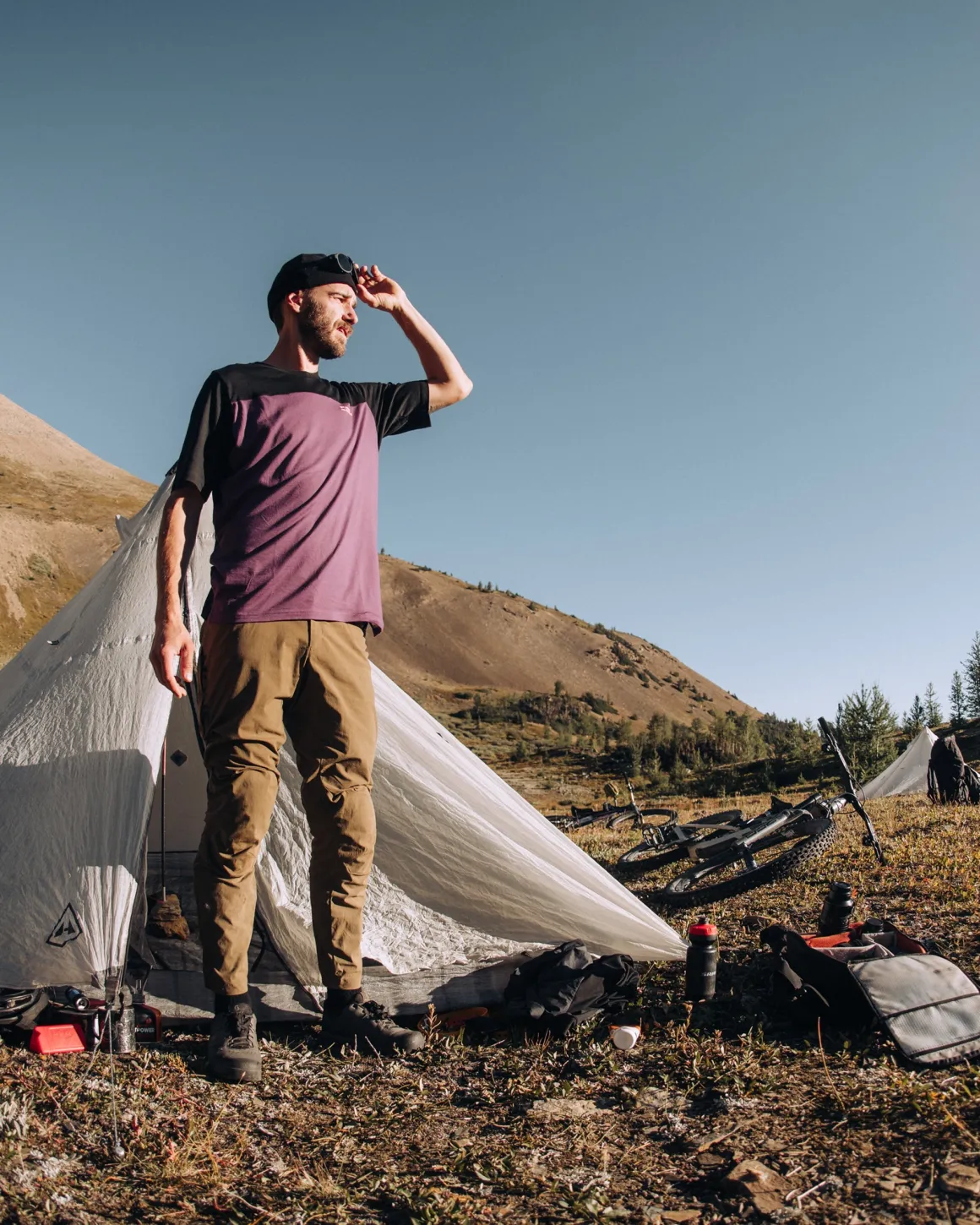Diversion Merino Trail Pants - Dark Olive