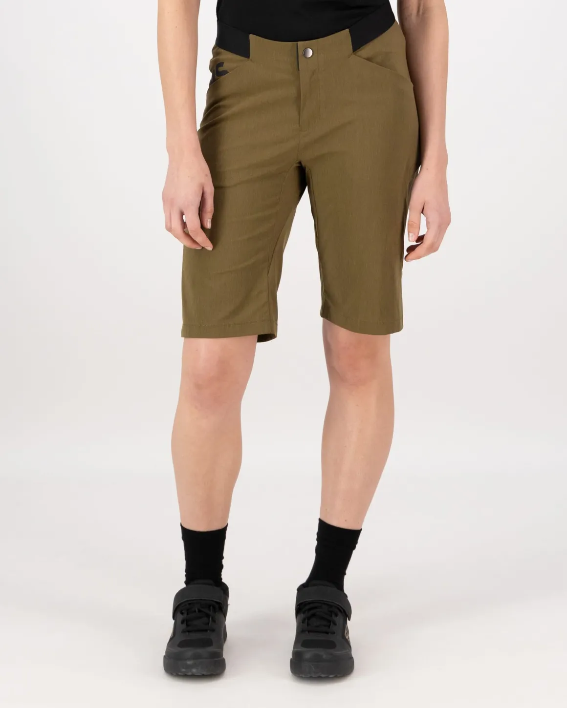 Diversion Merino Trail Shorts - Dark Olive