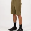 Diversion Merino Trail Shorts - Dark Olive