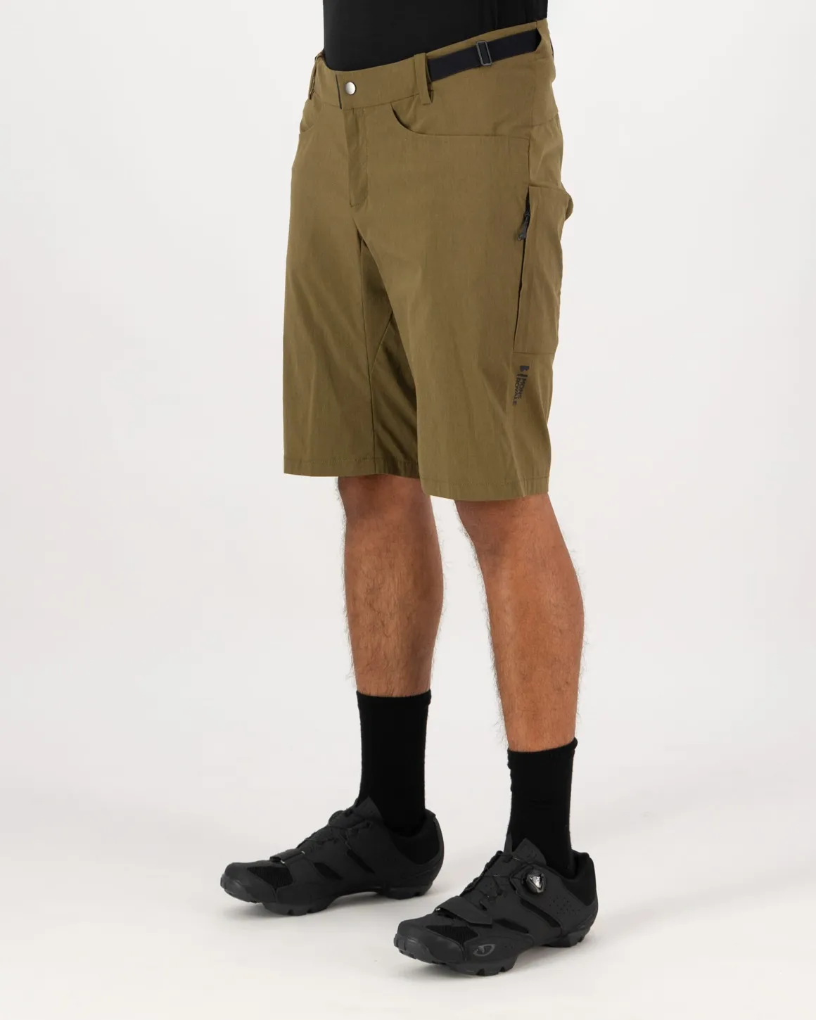 Diversion Merino Trail Shorts - Dark Olive