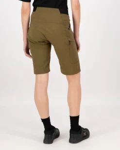 Diversion Merino Trail Shorts - Dark Olive