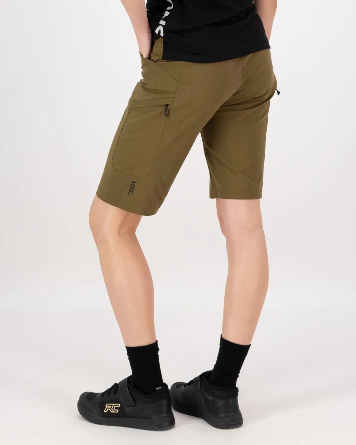 Diversion Merino Trail Shorts - Dark Olive