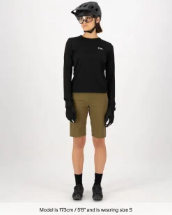 Diversion Merino Trail Shorts - Dark Olive